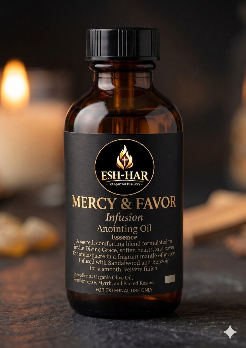 Mercy and Favor Anointing Oil