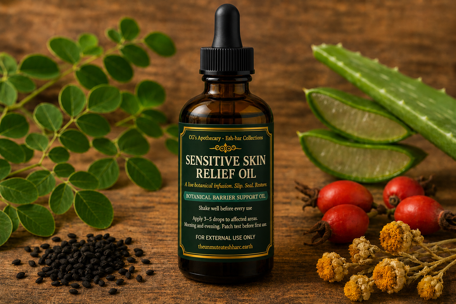 Sensitive Skin Relief Oil