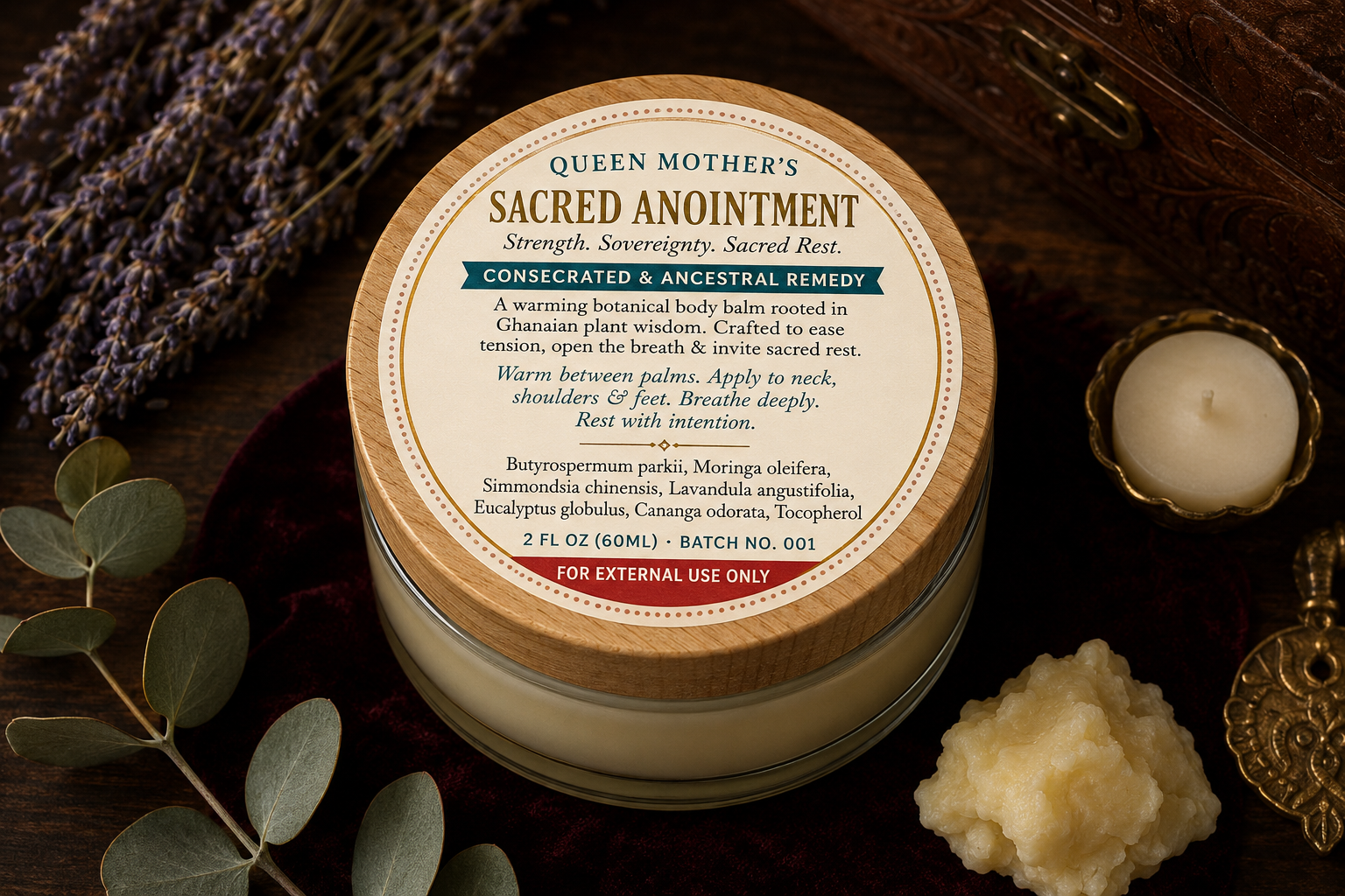 Queen Mother's Sacred Anointment